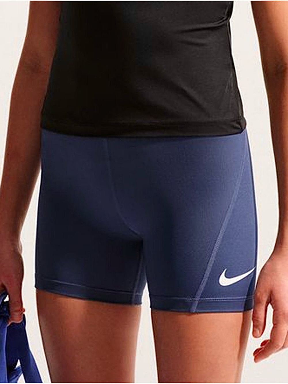 Nike Pro 3” Compression Shorts in Dark Blue Size Medium
